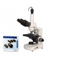 Trinokulární mikroskop s kamerou Model DSM 53-CZ 1,3 Mpix - LED