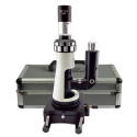 Měřící metalografický mikroskop s magnetickým stolkem