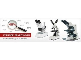 Výprodej mikroskopů