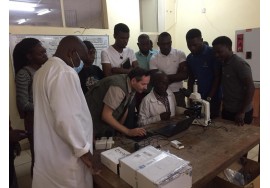 Naše mikroskopická technika v Zambii